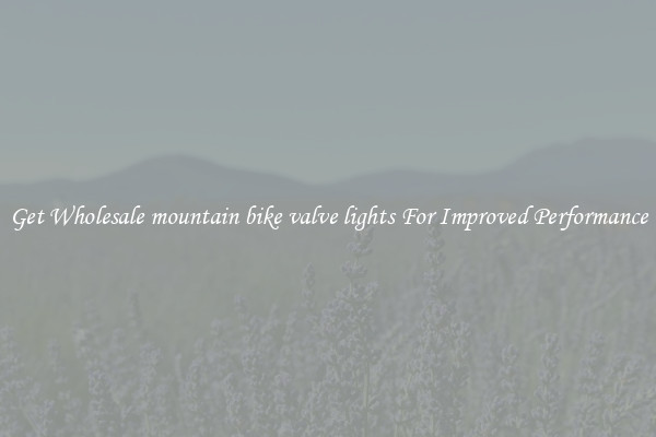 Get Wholesale mountain bike valve lights For Improved Performance