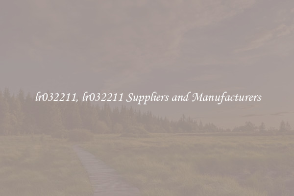 lr032211, lr032211 Suppliers and Manufacturers