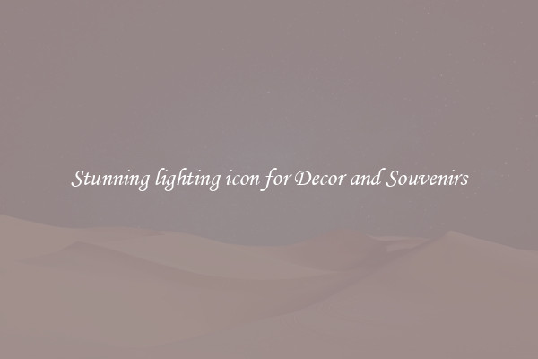 Stunning lighting icon for Decor and Souvenirs