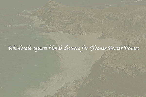 Wholesale square blinds dusters for Cleaner Better Homes