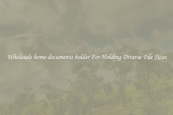 Wholesale home documents holder For Holding Diverse File Sizes